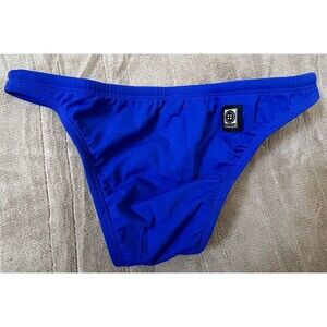 Jolyn Clothing Bikini‎ Bottoms Only Brazil Cut Medium Royal Blue New with tags